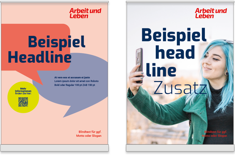 Arbeit und Leben Roll-Up 1