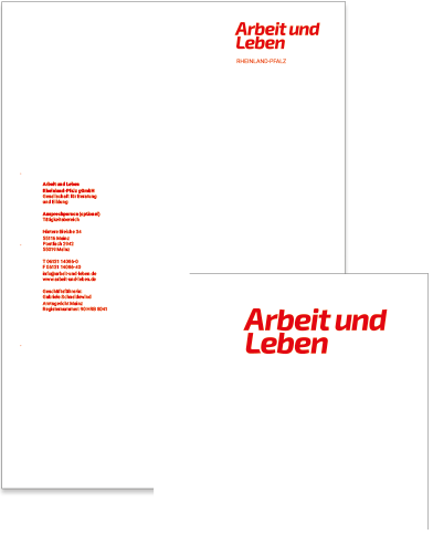 Arbeit und Leben Briefbogen 2